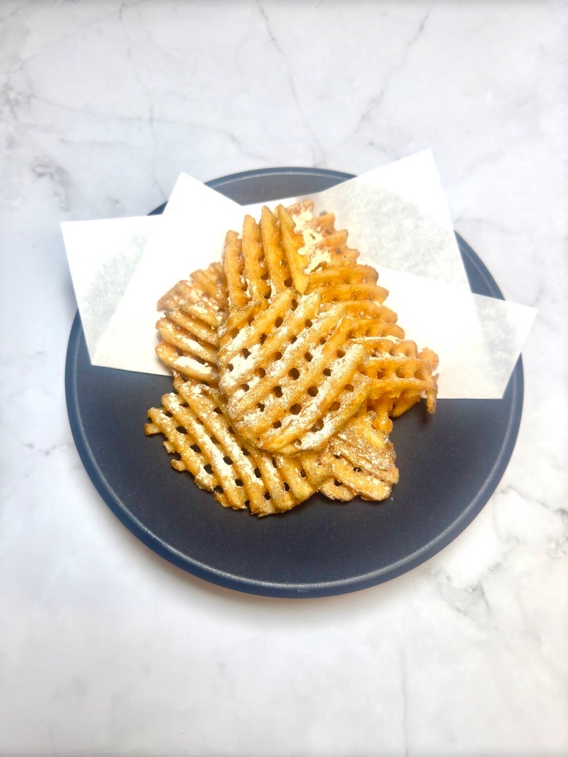 GARLIC WAFFLE FRIES